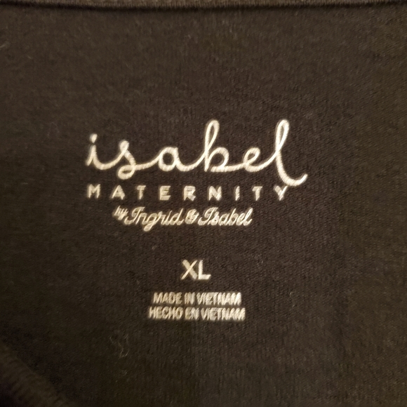 Isabel Maternity black dress size XL - Picture 3 of 3